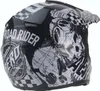 Crosshelm Helm Kinderhelm Motorradhelm Motocross Skeleton Produktbild-Vorschau 6