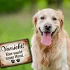 Vorsicht Hier wacht unser Hund Metallschild in 15x20 cm Produktbild-Vorschau 5