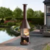 BUSCHBECK Edelstahlkamin Melbourne metallic braun, mit Produktbild-Vorschau 3