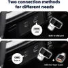 INF Bezdrôtový adaptér CarPlay D07 Strieborný 2v1 pre Apple Náhľad obrázku produktu 4