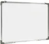 A white magnetic whiteboard with a silver metal frame, shown from a slightly angled front view against a white background. Produktbild-Vorschau