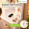 Juskys Schminktisch Malia mit LED, 7 Schubladen & großem Produktbild-Vorschau 3