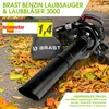 BRAST Laubsauger Laubbläser Benzin 1,0kW(1,36PS) | 55L Produktbild-Vorschau 10