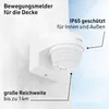 Oktaplex Bewegungsmelder Außen IP65 240 Grad 14m Reichweite Produktbild-Vorschau 2