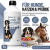 REAVET Leinöl für Hunde, Katzen & Pferde 1 Liter – Produktbild-Vorschau 5