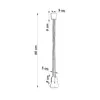 Hanglamp DIEGO, oranje, 3xE27x60W, kunststof, afmetingen: Productafbeelding-voorbeeld 20