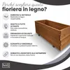 IvoQ Fioriera in legno – 80 x 40 x 32 cm – Legno – Per Anteprima dell’immagine prodotto 4
