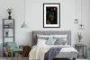MuchoWow® MuchoWow® Gerahmtes Poster Gorilla - Blumen - Produktbild-Vorschau 3