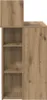 vidaXL Bureau Artisan-Chêne 90 x 48 x 101,5 cm Bois Voir les images du produit 4