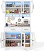 Credenza da cucina Merax con LED e presa di corrente, Anteprima dell’immagine prodotto 13