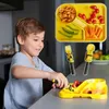 Sada talíř s přihrádkami autíčka, dětský příbor, Náhled obrázku produktu 3