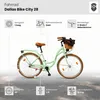 Dallas Bike Fahrrad Mit Weidenkorb - Damenfahrrad 28 Zoll - Produktbild-Vorschau 2
