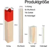 JOIEYOU Kubb Spiel Wikingerspiel Holz Wurfspiel Set mit Produktbild-Vorschau 2