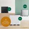 CASABEL Poubelle Tri Sélectif 3x20L, Acier Inox Chrome, Voir les images du produit 9