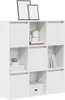 vidaXL Bibliothèque blanche 89x24x101,5 cm Bois composite Voir les images du produit 2