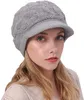 Wintermütze Damen Mütze mit Shirm Damen Schirmmütze Damen Produktbild-Vorschau 4