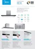Midea HW 7.92, 648 m³/h, Abluft/Umluft, A, A, C, 59 dB Produktbild-Vorschau 5