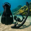 Tauchset Maske mit Schnorchelflossen zum Schwimmen Größen Produktbild-Vorschau 8