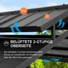 Sunjoy ocelový grilovací altán / pavilon ECRINS - 153cm x Náhled obrázku produktu 6