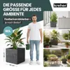 Kreher® XL Pflanzkasten „Millennium“ 49x49x49 cm - 80L Produktbild-Vorschau 5