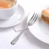 GRÄWE Kuchengabeln 6 Stück, Edelstahl, Serie Rosendekor Produktbild-Vorschau 3
