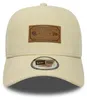 New Era 9FORTY Trucker Cap Leather Patch light beige Produktbild-Vorschau 2