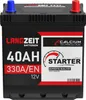 LANGZEIT ASIA Autobatterie 40Ah 12V 330A/EN ASIA Batterie Produktbild-Vorschau 3