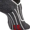 A close-up view of a sock, focusing on the heel and ankle area. Produktbild-Vorschau