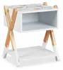 Relaxdays Nachttisch Kinder, offenes Fach, Teddy-Design, Produktbild-Vorschau 8