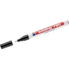 A white marker pen with a black cap is shown against a white background. Produktbild-Vorschau