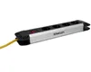 A power strip with four sockets and a switch, shown on a white background. Podgląd zdjęcia produktu