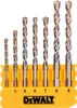 A set of DeWalt drill bits in a yellow holder, with sizes marked below. Náhľad obrázku produktu