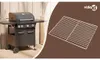 vidaXL Griglia argento 45 x 40 cm in acciaio inox Anteprima dell’immagine prodotto 6