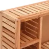 vidaXL Spiegelschrank 80x17x34 cm Massivholz Nussbaum - Produktbild-Vorschau 7