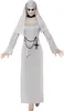 Zombie-Nonne Halloween Damenkostüm grau Produktbild-Vorschau 2
