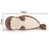 Plüsch Robbe 70 cm – Kuscheltier Robbe Kissen weich Braun Produktbild-Vorschau 7