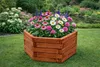 Grande vaso esagonale – Vaso da fiori moderno, resistente Anteprima dell’immagine prodotto 3