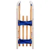 vidaXL Klappschlitten mit Rückenlehne Holz 119 cm Blau Produktbild-Vorschau 4