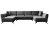 NABBI Ecksofa U mit Klapp- und Stauraum Liva UL/P - Produktbild-Vorschau 1