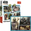 Trefl Trefl 4v1M - Mandalorian / Lucasfilm Star Wars De Náhľad obrázku produktu 6