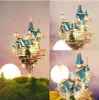 Puzzle 3D, Zamek Fantasy, niebieski, HC, drewno, 699 Podgląd zdjęcia produktu 9