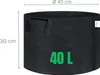CINNEA Pflanztasche 40L aus Filz-Stoff, 10 Stück, Produktbild-Vorschau 2