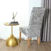 4er Set Stretch Stuhlhusse Universelle Samt Stuhlbezug Produktbild-Vorschau 5
