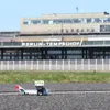 Zinnspielzeug – Flugzeug mit zwei Propellern – Produktbild-Vorschau 10