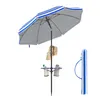 SONGMICS Sonnenschirm ∅160 cm, Strandschirm, Sonnenschutz Produktbild-Vorschau 7