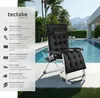 tectake® Cloud skládací lehátko 84 x 168 x 82,5 cm, s Náhled obrázku produktu 3