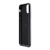 A black phone case is shown from the side against a white background. Produktbild-Vorschau