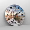 Wanduhr - Rund - Glasuhr - Möwe Meer Küste - 30x30cm - Produktbild-Vorschau 4