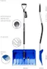 2X Ergonomische Schneeschaufel - Schneeräumer Für Kleine Produktbild-Vorschau 2