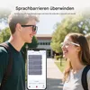 Smart Glasses,Sonnenbrille mit KI-Übersetzung ,100+ Produktbild-Vorschau 4